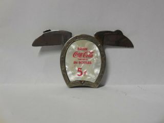 Vintage Coca Cola In Bottles 5 Cent Cigar Cutter Knife