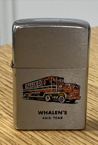 Vintage Zippo Cigarette Lighter Whalen 