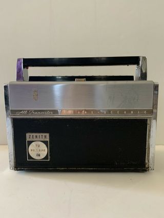 Vintage Zenith Trans - Oceanic Fm - Am Multiband Royal 3000 - 1