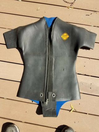 Vintage Scuba Diving Wet Suit.
