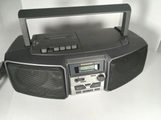 Panasonic Rx - Ds5 Cd Stereo Radio Cassette Recorder Boombox Vintage Good Sound
