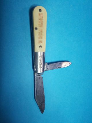 Vintage Colonial Prov Usa Barlow Pocket Knife Old Colonial Barlow Knife