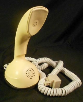Vintage Ericofon Cobra Rotary Dial Telephone Beige/yellow North Electric Co,  Ohio