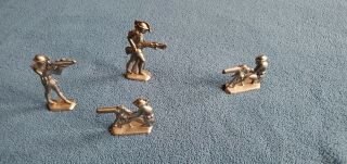 Vintage Military Toy Soldiers Army Men Lead Cast Iron