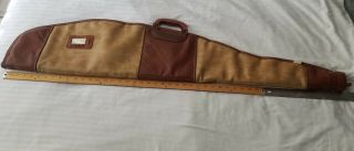 Vintage Redhead Soft Rifle Case Red Head Shotgun Zippered Padded Carrier 45 1/2 "