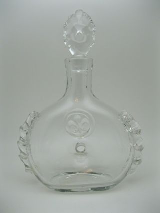 Vintage Daum France Crystal / Glass Cognac Decanter Bottle