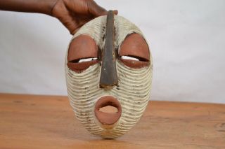 African Tribal Art,  Songye/luba Mask From Democratic Republic Of Congo