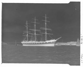 3 MASTED SAILING SHIP - SAN FRANCISCO BAY 1955 - 4 