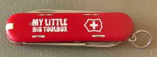 ' My Little Big Toolbox ' Victorinox Classic Limited Edition SAK, 3