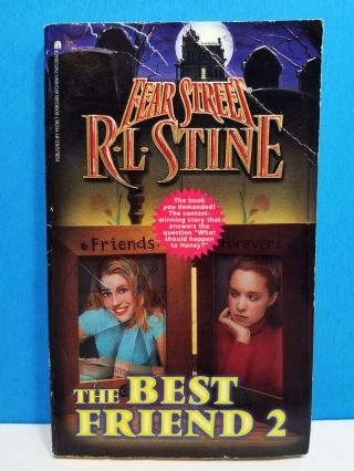 Fear Street Best Friend 2 Vtg 1997 Rl Stine Teen Horror Honey Perkins Sequel