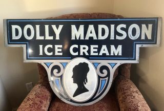 1950’s Dolly Madison Ice Cream Sign