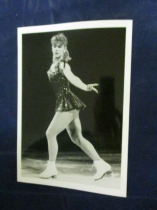 1991 Tonya Harding World Figure Skating Championships 2nd Glossy Press Photo
