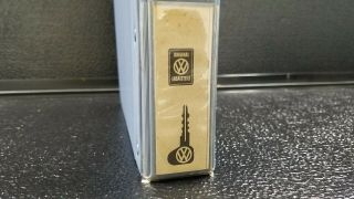 Vw Volkswagen Dealers Key Code Parts List Book