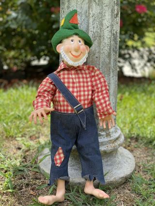 Vintage 1960’s Mountain Dew Willy The Hillbilly Doll Rare With Ticket