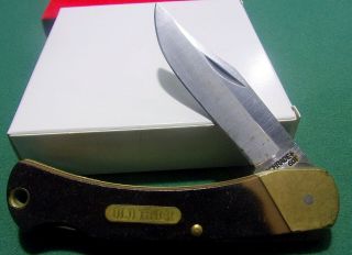 Vintage Schrade Old Timer 60t 8 1/2 " Single Blade Lockback Folding Pocket Knife