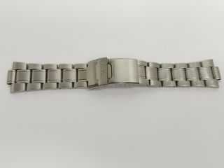 Quality Vintage Mens Seiko Stainless Steel Watch Bracelet,  10mm Joining Point