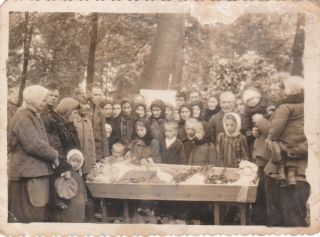 1940s Post Mortem Dead Woman Coffin Funeral Corpse People Old Russian Photo 4