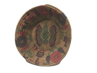Vintage Native American Coil Basket