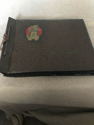 1946 - 1951 Photo/ Travel Album,  One Of A Kind Incredible Very Large
