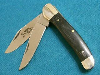 Vintage Ixl Wostenholm Copperhead Trapper Folding Hunter Knife Knives Old Japan