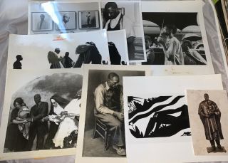 Press Photos 1970s - 1990s African Americans In Photography & Art W/ Provenance