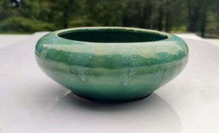 Vintage Brush Mccoy Onyx Agate Ware Art Pottery Arts & Crafts Bowl