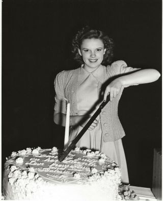 Judy Garland 16th Birthday Photo Babes In Arms 1939