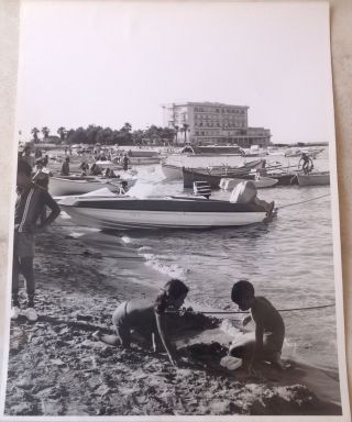Cyprus 1973 Constantia Hotel Summertime Famagusta Real Large Photo