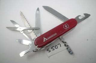 Victorinox Red Ranger 91mm Swiss Army Pocket Knife Camping Boy Scouts Folding
