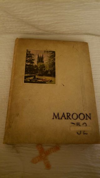 G.  Gordon Liddy,  1952 Maroon,  Fordham University Yearbook.  Watergate 5