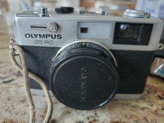 Vintage Olympus 35 - S 35mm Rangefinder Camera with 48mm f2.  8 Lens 2