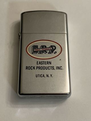 Small Vintage Zippo Lighter 1976 Erp Utica Ny Made In Usa