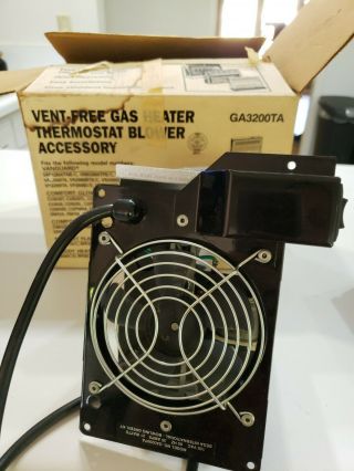 Vintage Desa Vent Heater Thermostat Blower Accessory Ga3200ta