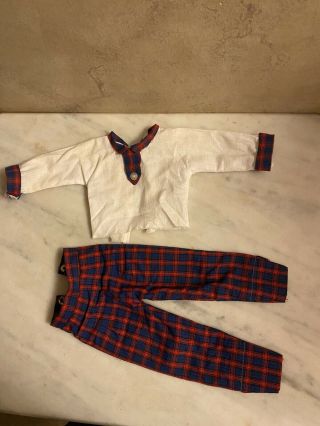 Vintage Dollikin Uneeda 2s Doll Pants And Shirt