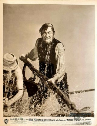 Gregory Peck In Moby Dick,  Vintage Gelatin Silver Photograph Usa,  1956