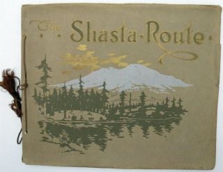 The Shasta Route Southern Pacific Van Noy Brown News Co San Francisco Vintage Bk