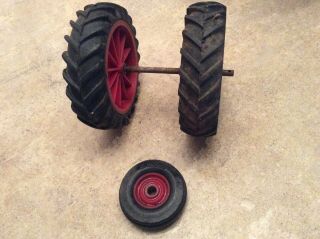 Vintage Ertl International 1586 Tractor Tire Replacement Parts
