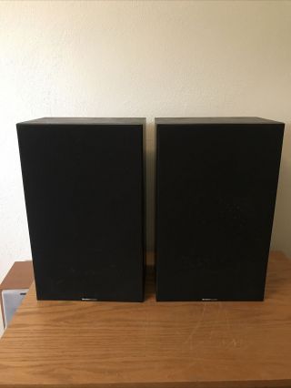 Boston Acoustics A60 Series Ii Vintage Bookshelf Speakers Pair Cases Only
