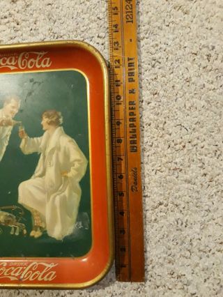 1926 Coca - Cola Serving Tray GOLFERS - American Art - Fred Mizen 3