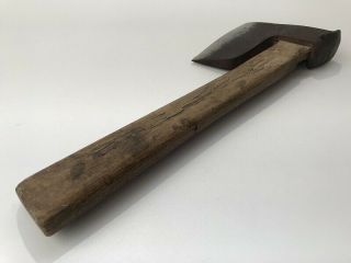 Japanese Iron Axe Hatchet Ono Vtg Hand Made Wooden Carpenter Tool j455 2