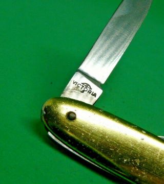 Victorinox / Victoria Gold Alox 84mm Popular Swiss Army Knife