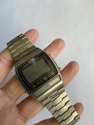 Seiko Vintage Digital Lcd Alarm Chronograph Mens Quartz Watch A359 - 5010 Repair