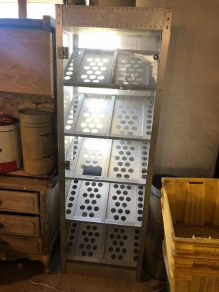 Oakley Aluminum Metal W/ Keys Stand Display Case Shelves Rare X Metal Romeo Mars