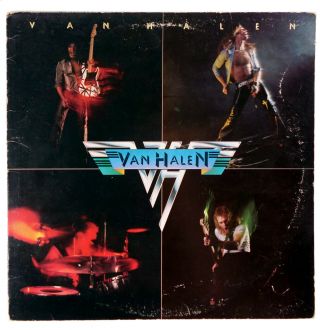 Van Halen I Lp Self Titled Record 1978 Album 1 First With Vintage Pin