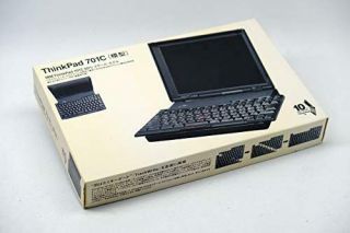 Ibm Think Pad 701c Model /plastic Model Butterfly Keyboard Limited Edition Rare