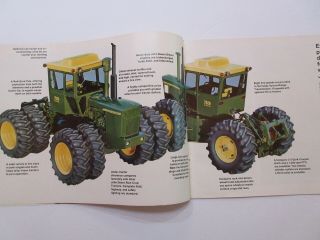 John Deere 7020 & 7520 Farm Tractor Brochure 20 Pages 1972 3