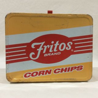 Vintage 1975 Fritos Corn Chips Thermos Lunchbox
