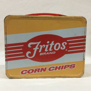 Vintage 1975 FRITOS Corn Chips Thermos Lunchbox 3