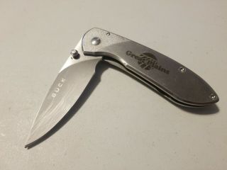 Buck Noble 327 Mirror Folding Pocket Knife - Great Plains Advertising