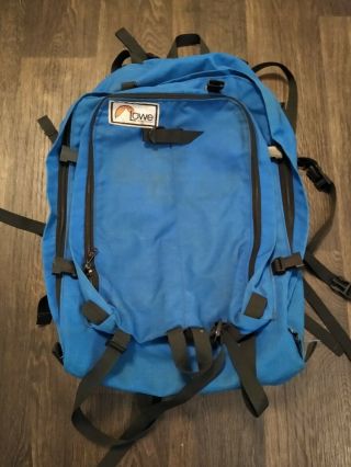 Vintage Lowe Alpine Systems Specialist Series Nylon Canvas Duffle Bag Back Pack